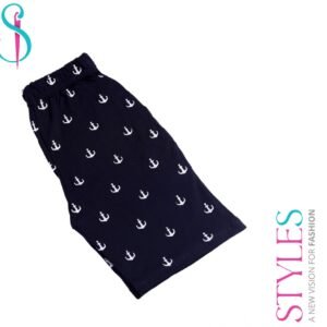 Anchor navy shorts