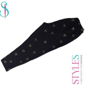 Golden hearts leggings