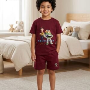 Maroon red pyjamas