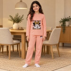 Girl's autumn cotton pyjamas